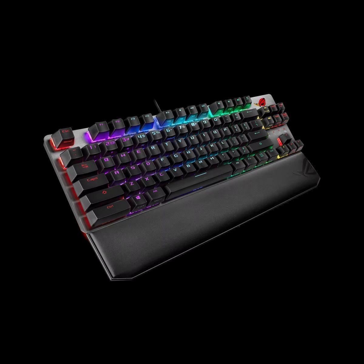 Mechanical RGB Keyboard with Wrist Rest
